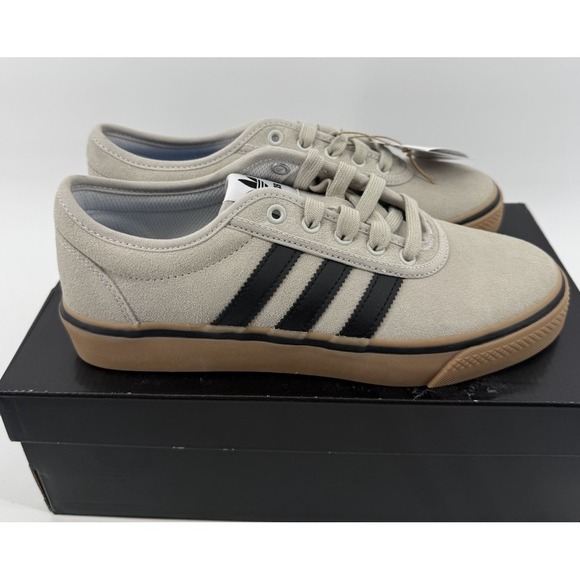 adidas Other - adidas Adi Ease Lace Up  Mens White Sneakers Casual‎ Shoes IE3146 7.5M/8.5W